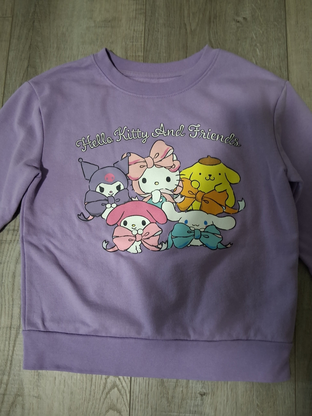 Sanrio Lavender Hello Kitty & Friends Graphic Sweatshirt